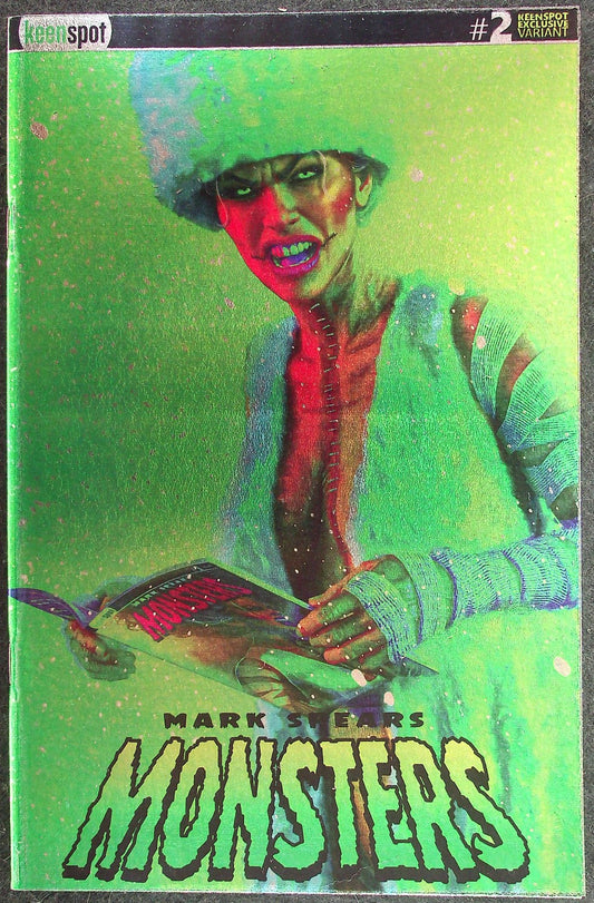 Mark Spears Monsters #2 (2024) Bride of Frankenstein HoloFoil Cover J LTD 30