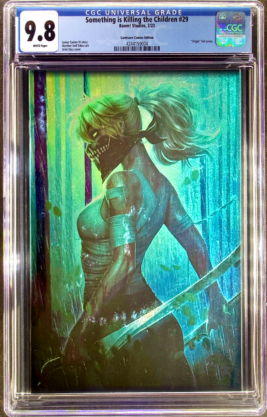 Something is Killing the Children #29 (2023) CGC 9.8 NM/MT Diaz Virgin Foil LTD