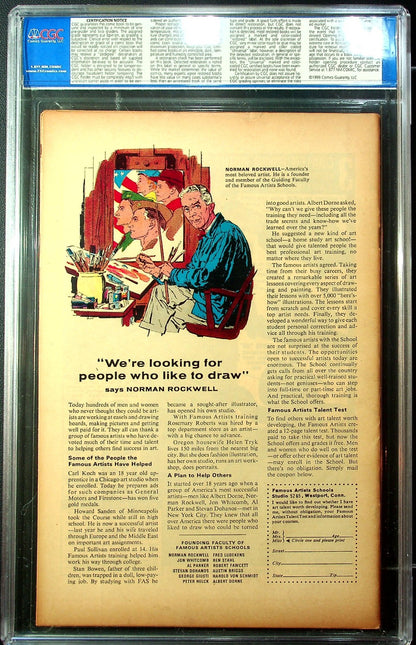 Amazing Spiderman #50 (1967) CGC 6.5 FN+ C/OW KEY Iconic Romita Cover Old Label