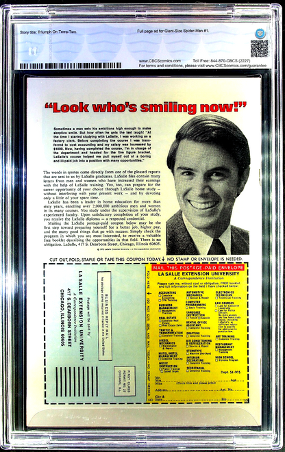 Incredible Hulk #178 (1974) CBCS 9.8 NM/MT WHITE KEY Death & Rebirth of Warlock