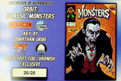 Orbit Classic Monsters #1 (2026) CGC 9.8 Dracula Gold Lethal Protector LTD 20/25
